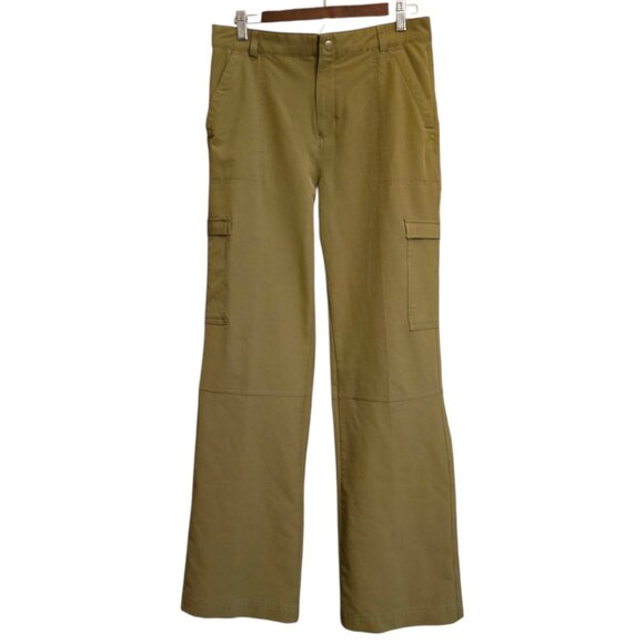 Satin Moss OLD NAVY High-Waisted Water-Repellent Straight Cargo Outdoor Pant - Picture 5 of 7